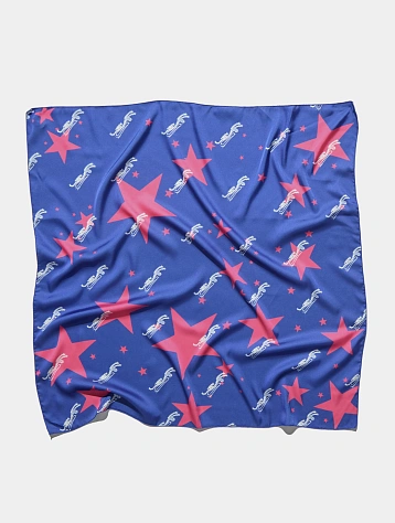 Платок Siniy Vsadnik Stars Scarf Royalnavy/Pink/White