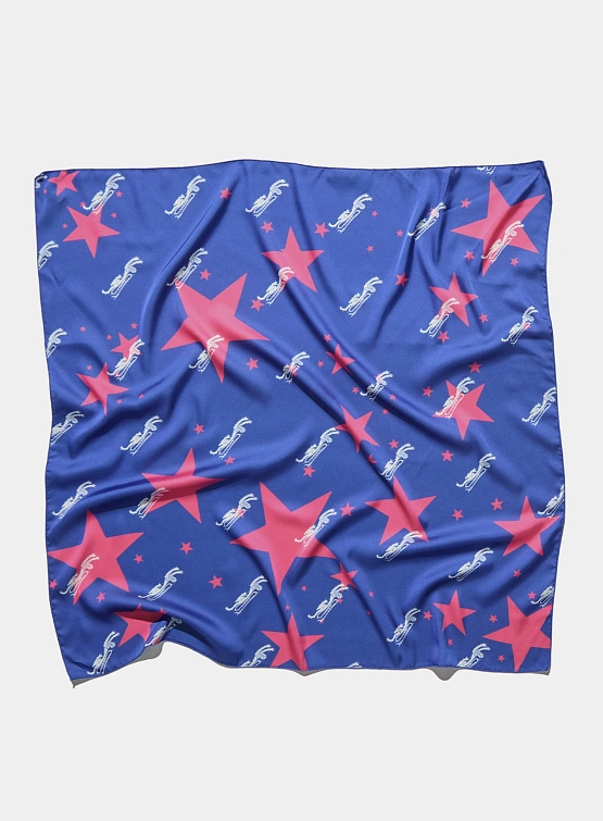 Платок Siniy Vsadnik Stars Scarf Royalnavy/Pink/White