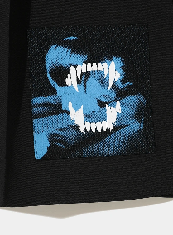 Шорты UNDERCOVER Twill Patchwork Shorts Black