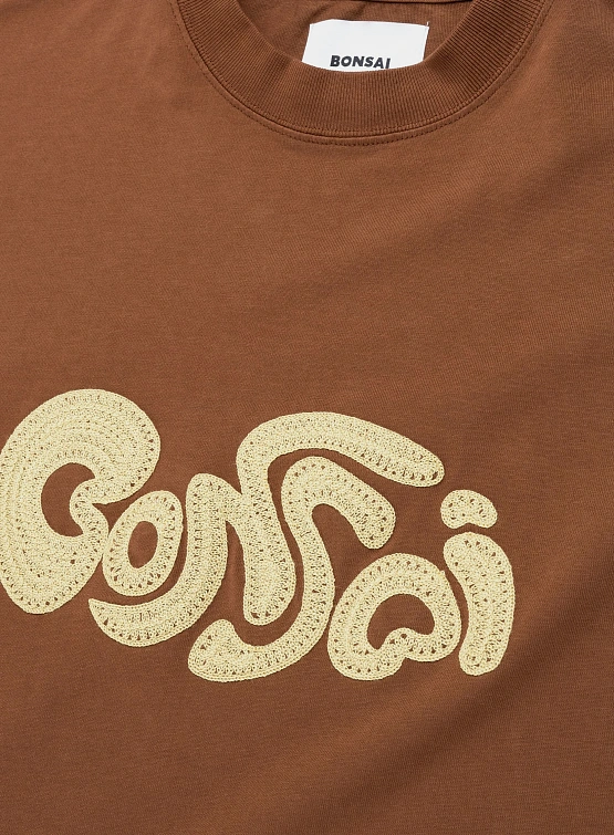 Футболка BONSAI Oversize Embrodery Graphic Ginger