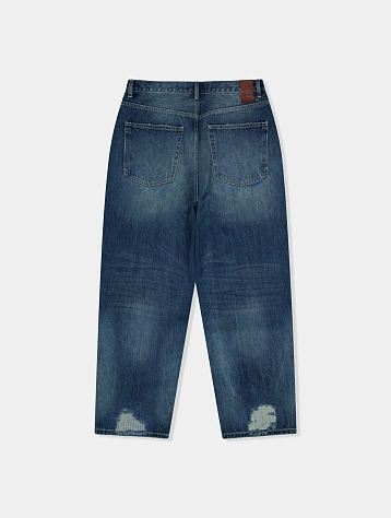 Джинсы YESEYESEE Distressed 5 Pockets Medium Indigo